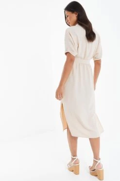 Stone Shirt Midi Dress -Glamourista 00100039124 XB